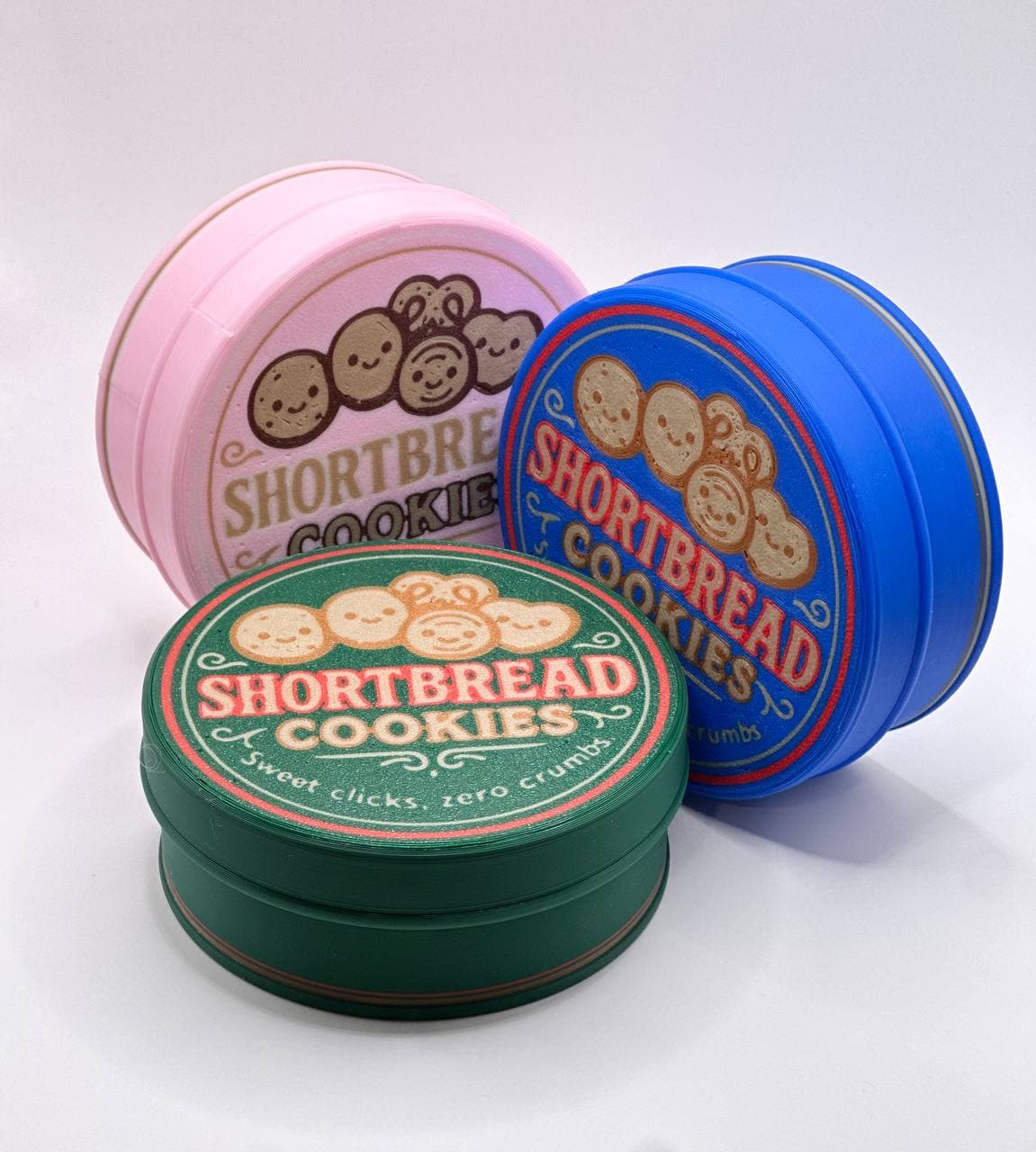 SHORTBREAD clicker tin kit