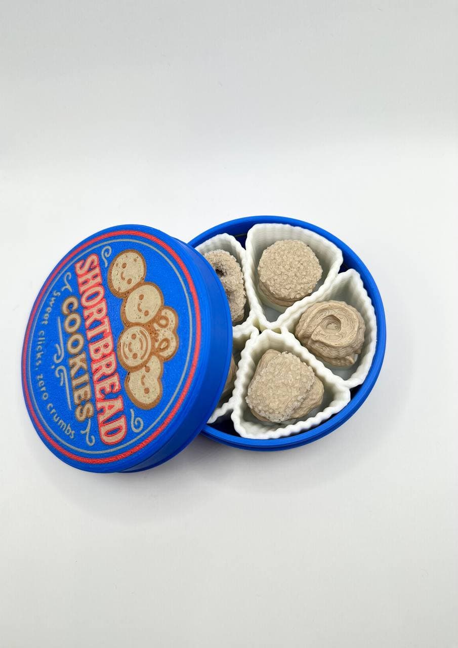 SHORTBREAD clicker tin kit