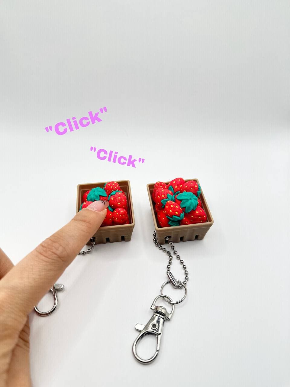 Punnet of strawberries clciker